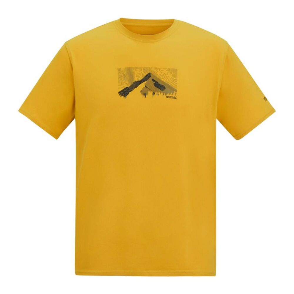 Regatta Mens Fingal Stretch T-Shirt / Sunset